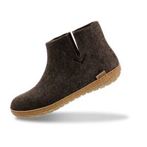 NIB Glerups Boot w/ Natural Rubber Sole - Honey - Chestnut Size 38